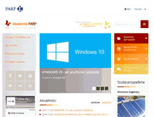 Tablet Screenshot of akademiaparp.gov.pl
